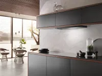 Preview: Miele DAS 2920 Flachpaneelhaube SILVER Mattschwarz mit EasySwitch-Steuerung für komfortable Bedienung
